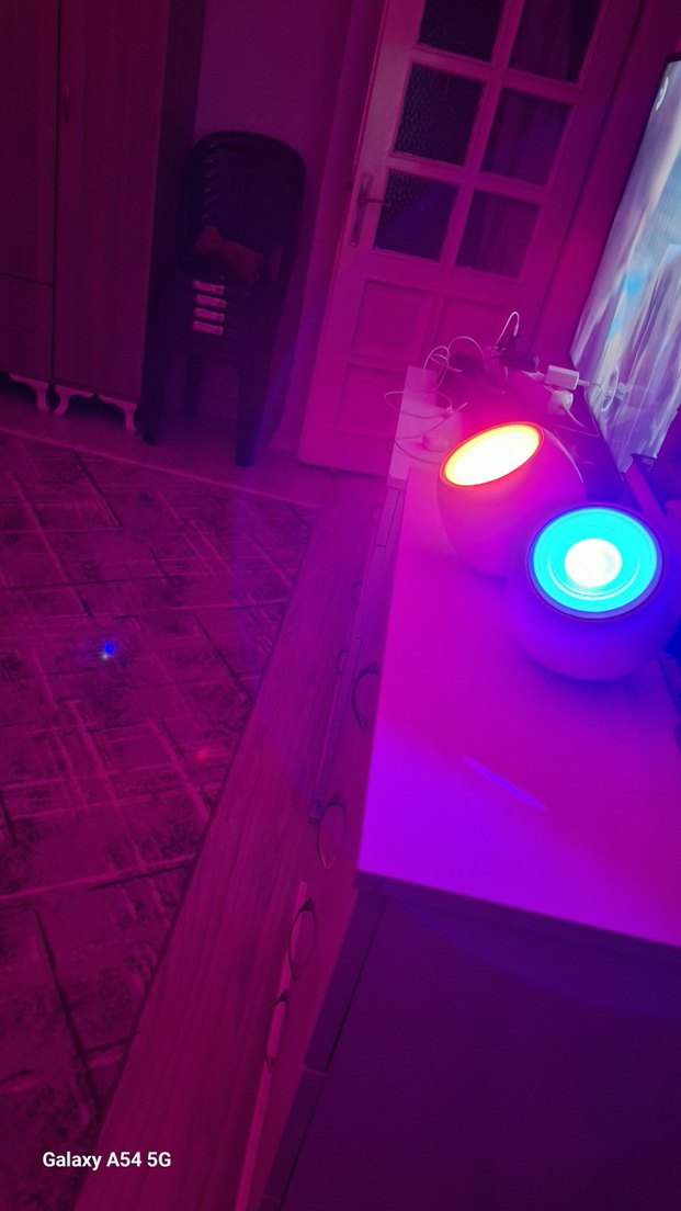 2 adet renkli LED  Lambası - Görsel 3