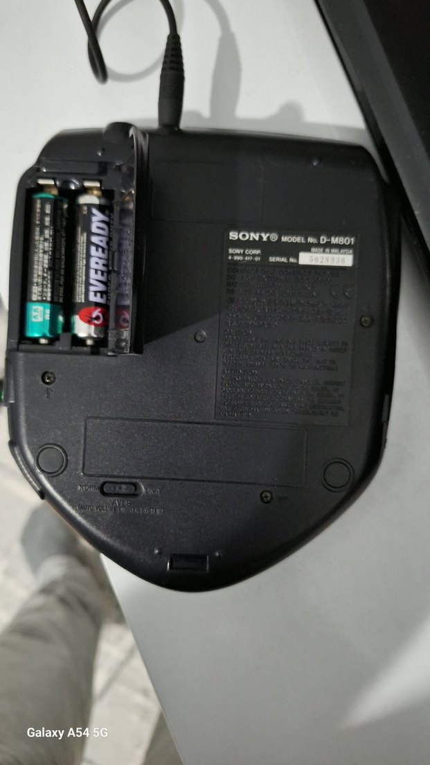 Sony D_M801 dıscman CD Çalar - Görsel 4