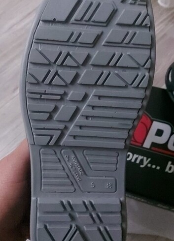38 Beden U power unisex iş ayakkabısı