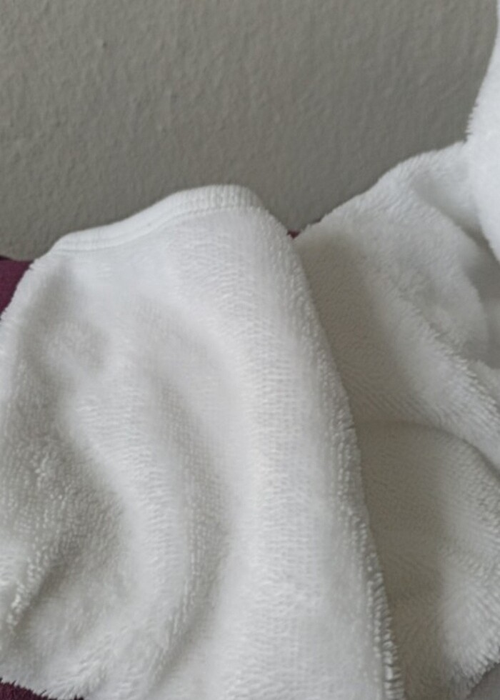 2-3-4 yaş aralığı için kız ve erkek bebekler için bornoz  - Görsel 2