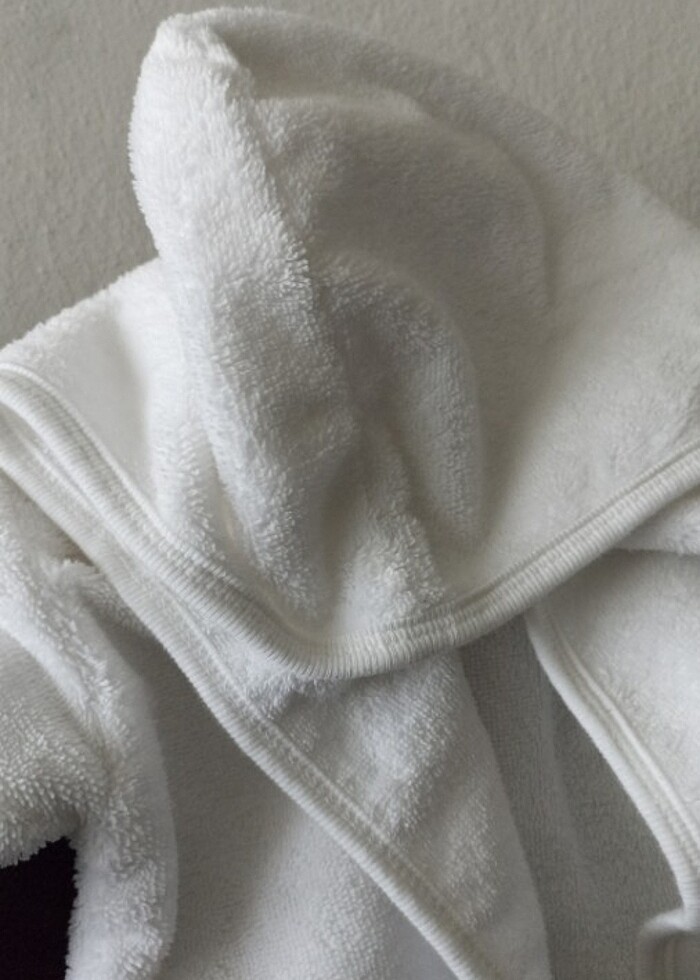 2-3-4 yaş aralığı için kız ve erkek bebekler için bornoz  - Görsel 5