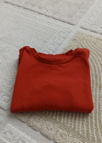 Kırmızı Erkek Çocuk Basic Sweatshirt - Görsel 4