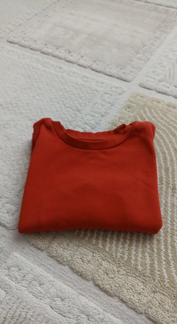 Kırmızı Erkek Çocuk Basic Sweatshirt - Görsel 4