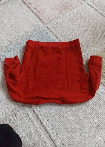 Kırmızı Erkek Çocuk Baskılı Sweatshirt - Görsel 3