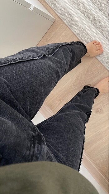 36 Beden siyah Renk Mango jean