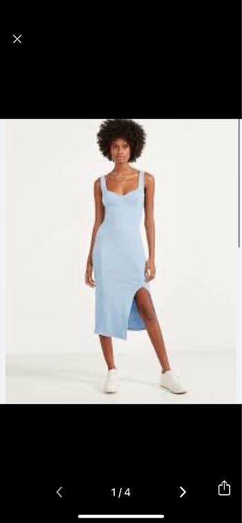 Bershka fitilli elbise