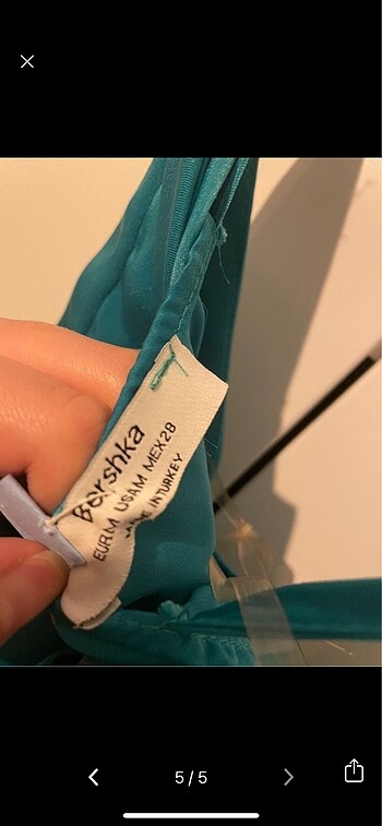 m Beden Bershka elbise