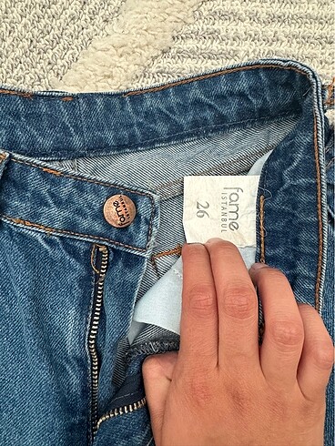 xs Beden Taşlı Jean