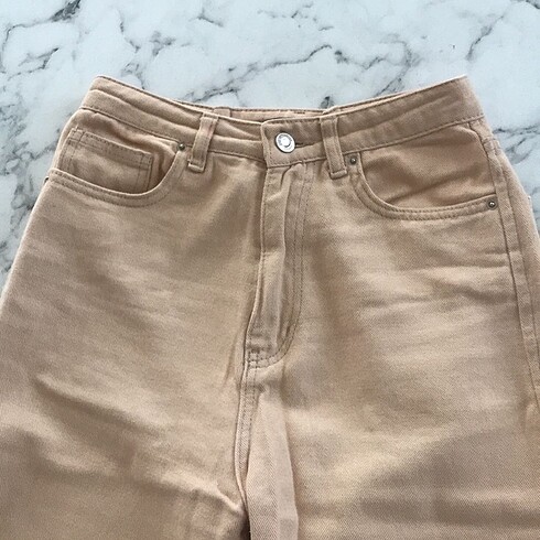 Addax Addax krem bol paça pantolon