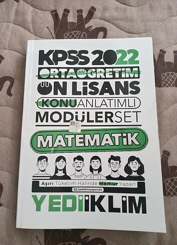 Kpss Önlisans Ortaöğretim Matematik Kitabı 