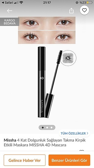 Missha 4d maskara rimel
