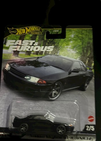 Hot Wheels Siyah Nissan Skyline GT-R Oyuncak Araba