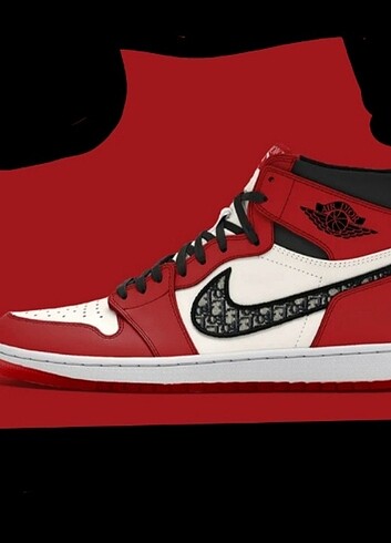 Kırmızı Nike Air Jordan 