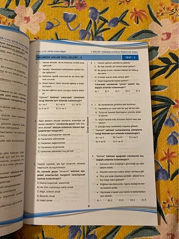 Tüm sınavlara uygun TÜRKÇE KİTABI