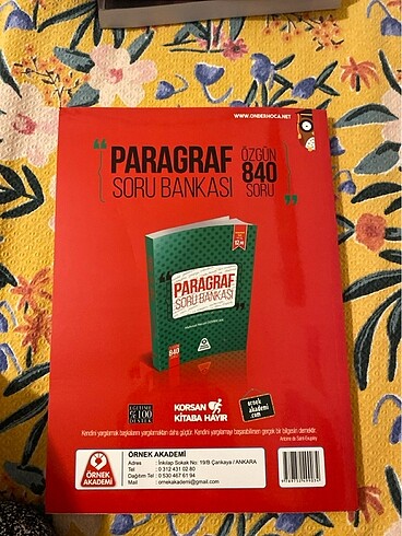  Beden Renk Tüm sınavlara uygun TÜRKÇE KİTABI