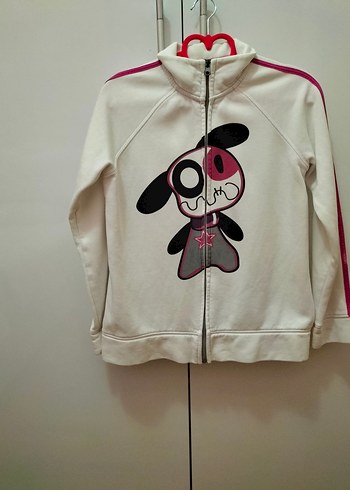Kız Çocuk Fermuarlı Sweatshirt