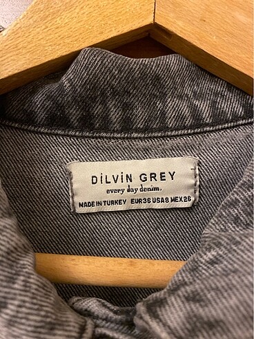 26 Beden gri Renk Oversize kot ceket