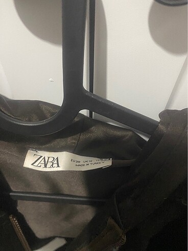Zara Zara acı kahve crop ceket