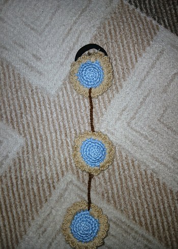 Nakışlı Örgü Bohem toka - Görsel 3