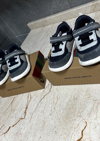 Vicco 21 Numara Vicco İkiz Bebek Ayakkabıları