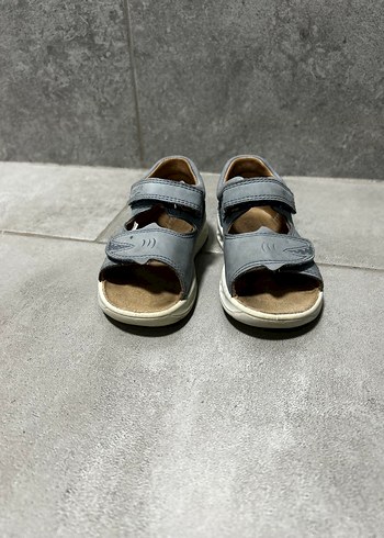 Superfit Gri Erkek Çocuk Tokalı Terlik