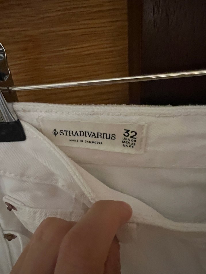 Stradivarius Beyaz Jean — görsel 5/8