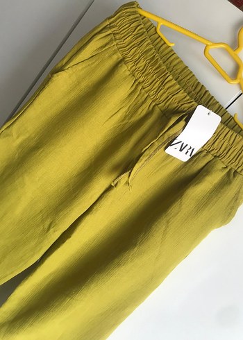 Zara Keten Kadın Pantolon
