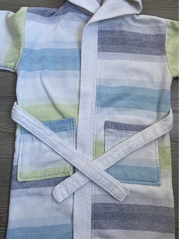 4-5-6 yaş erkek çocuk bornoz - Görsel 8