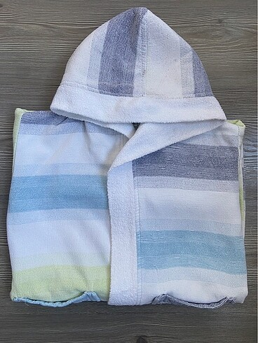 4-5-6 yaş erkek çocuk bornoz - Görsel 10