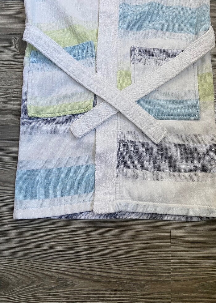 4-5-6 yaş erkek çocuk bornoz - Görsel 2