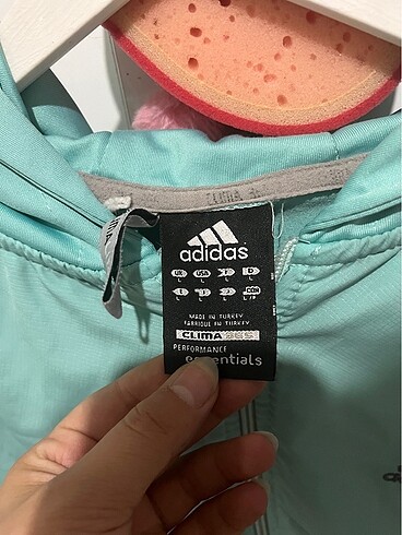 Adidas Spor tam fermuarlı eşofman üstü
