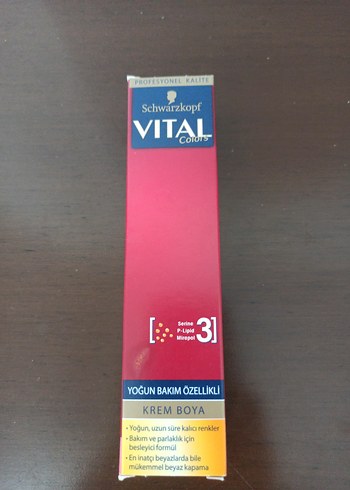 Schwarzkopf Vital Yoğun Bakım Krem Boya