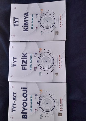 TYT Kimya, Fizik, Biyoloji Soru Bankası Seti