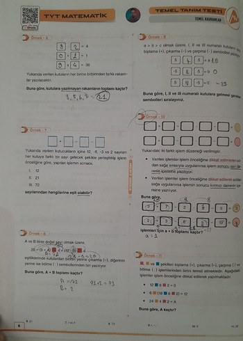 Beden 2024 TYT Matematik Video Ders Kitabı
