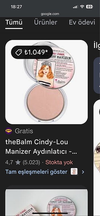 Beden Renk The balm highlighter aydınlatıcı