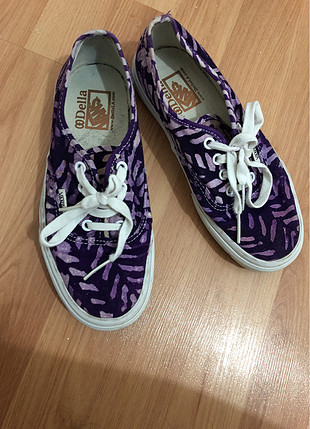 37 Beden mor Renk Vans spor ayakkabı