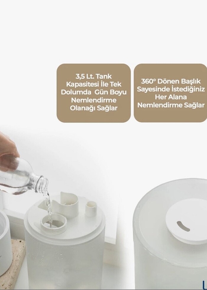 Loobex hava temizleyici buhar makinesi - Görsel 2