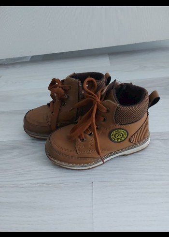 Kahverengi Deri Erkek Çocuk Botu - Görsel 2