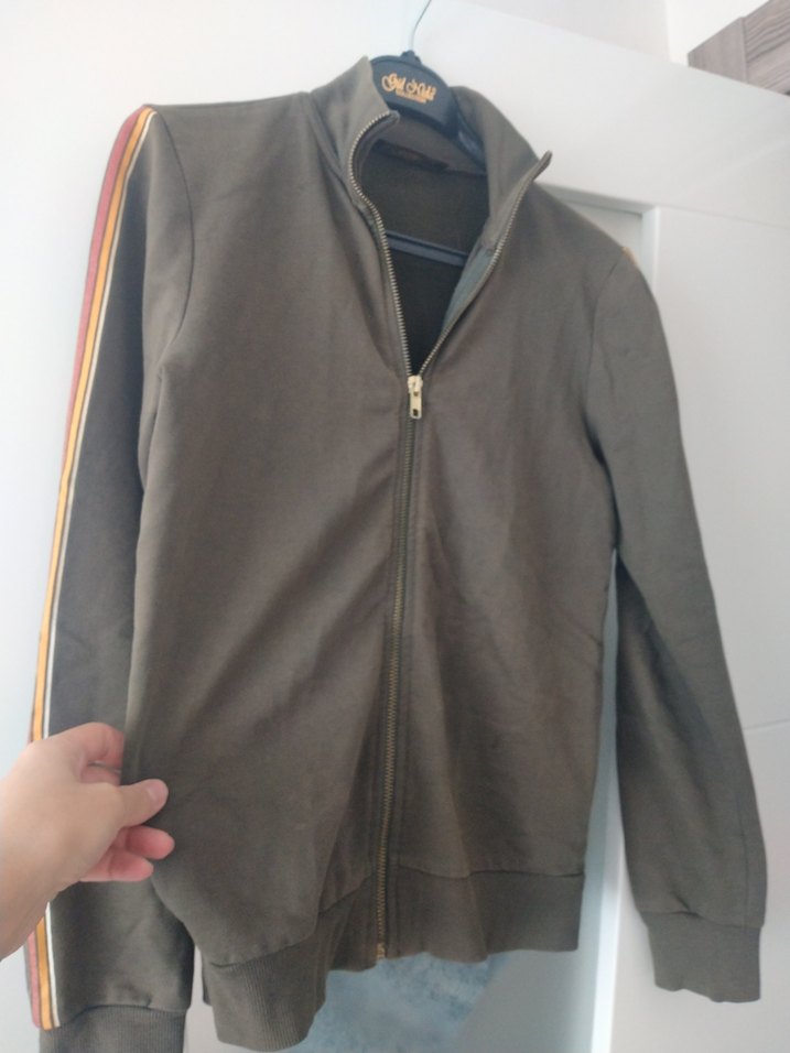 Fermuarlı Yaka Detaylı Kadın Spor Ceket - Görsel 2