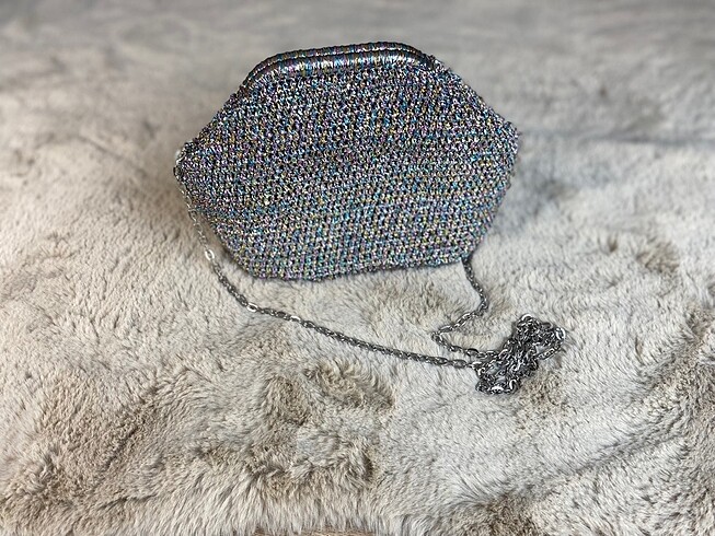 Beden çeşitli Renk Lolipop kağıt ip örgü çanta boy 17 cm en 25 cm