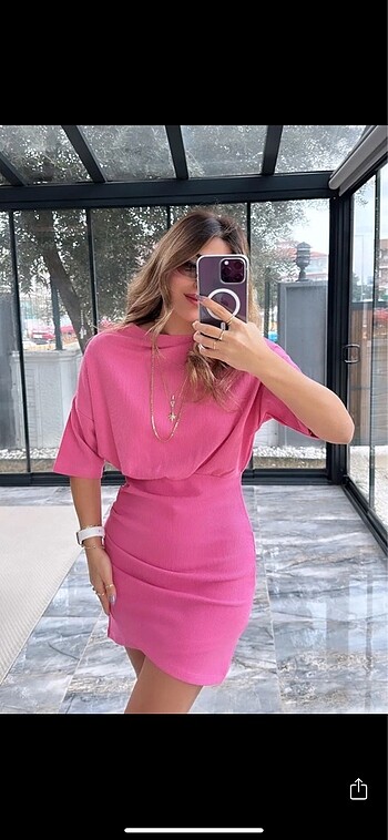 Diğer Pembe Elbise
