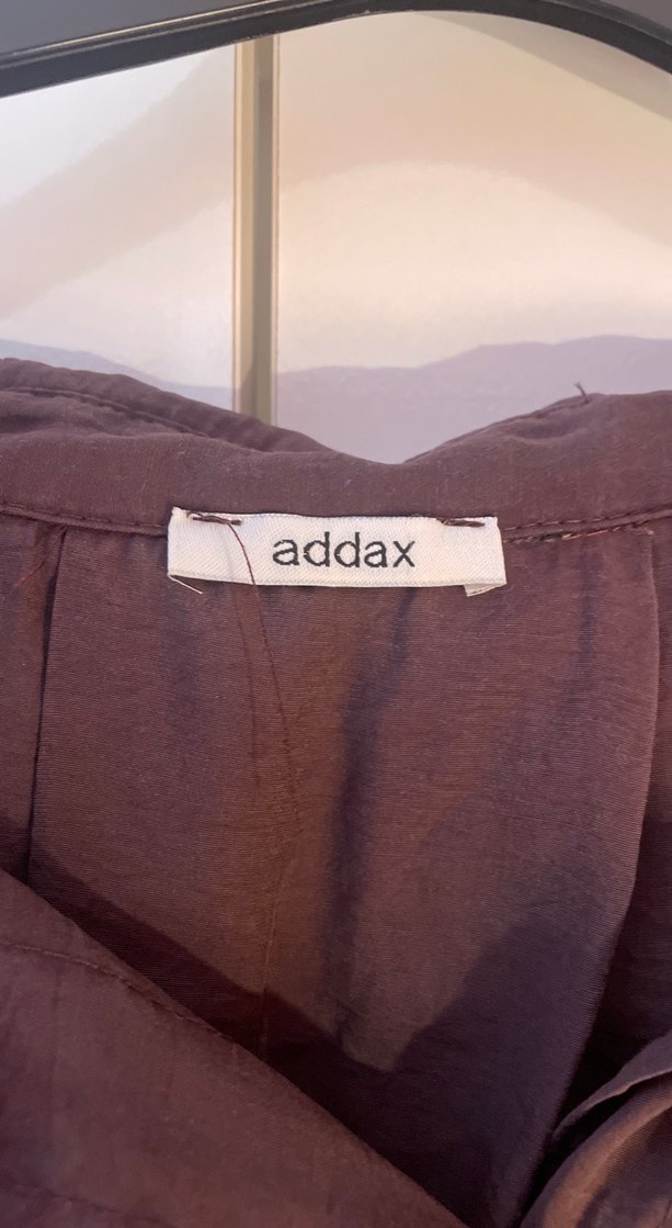 Mor Bağlama Desenli Midi Kadın Tunik - Görsel 3