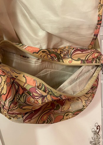 Renkli Baskılı Bohem Kadın Çanta - Görsel 3