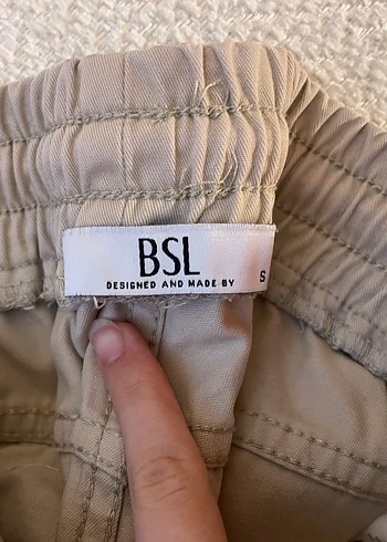 Kadın Bej Beli Kemerli Rahat Kumaş Pantolon - Görsel 2