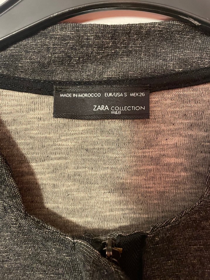 Gri Uzun Kollu Düğmeli Kadın Hırka - Görsel 3