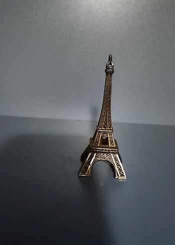 Parlak Altın Eyfel Kulesi Biblo ufak. - Görsel 2