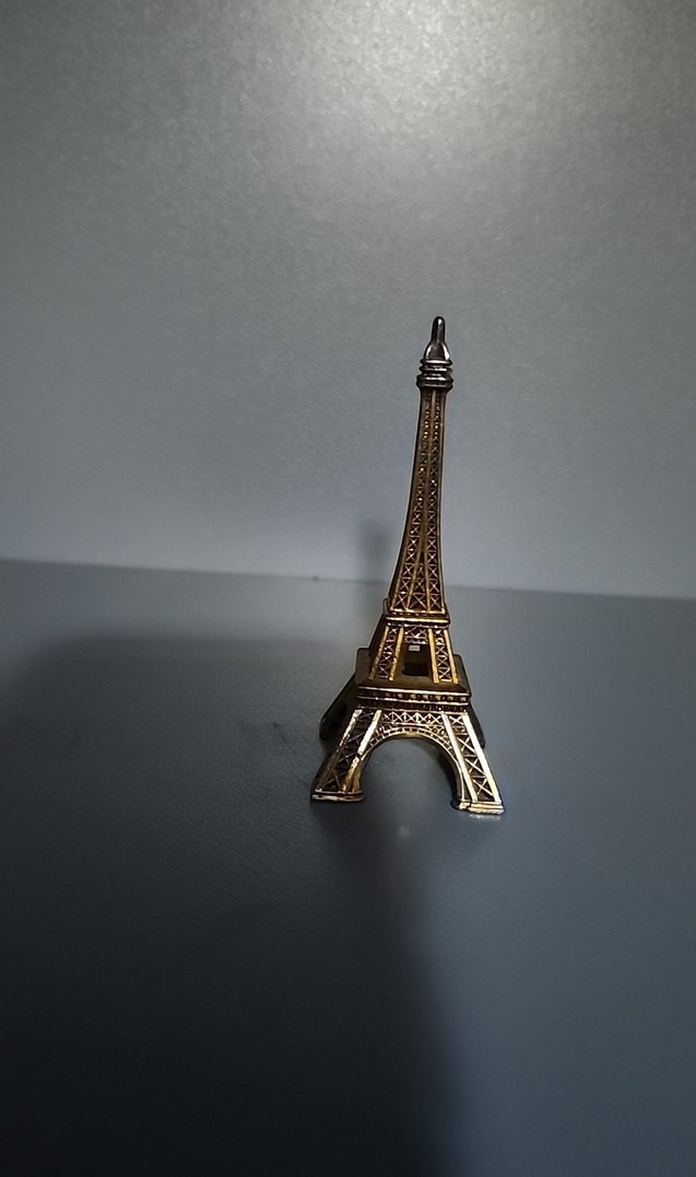 Parlak Altın Eyfel Kulesi Biblo ufak. - Görsel 2