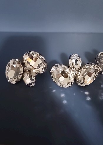 Beyaz taşlı peçetelik - Görsel 2