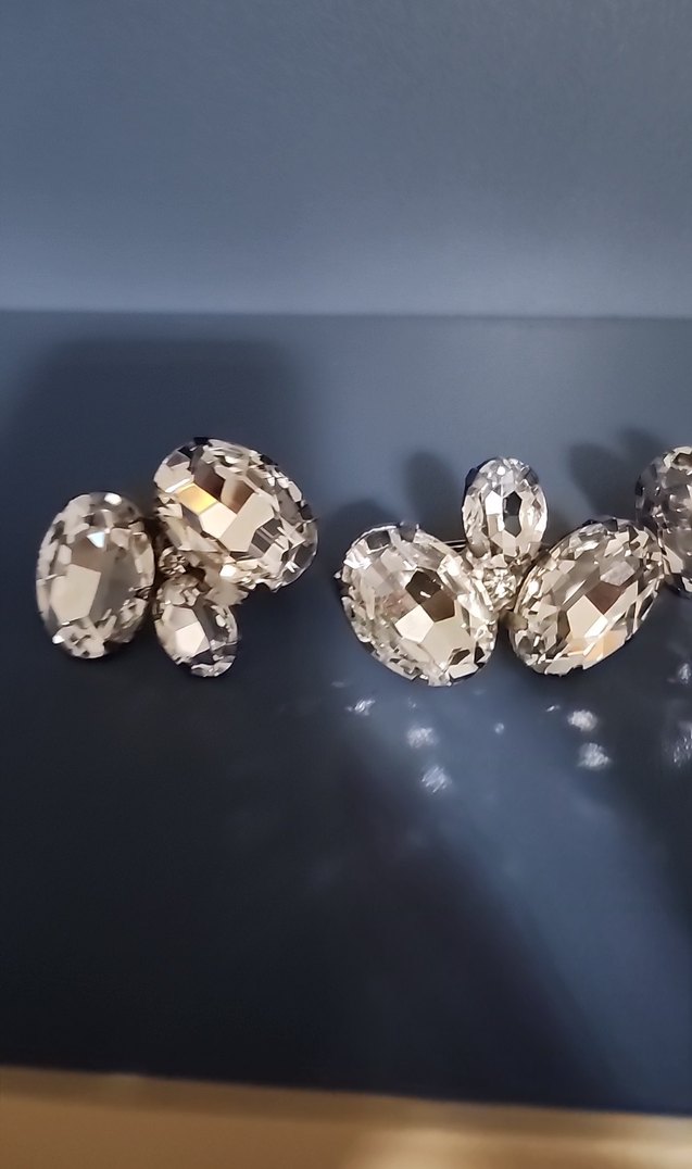 Beyaz taşlı peçetelik - Görsel 2