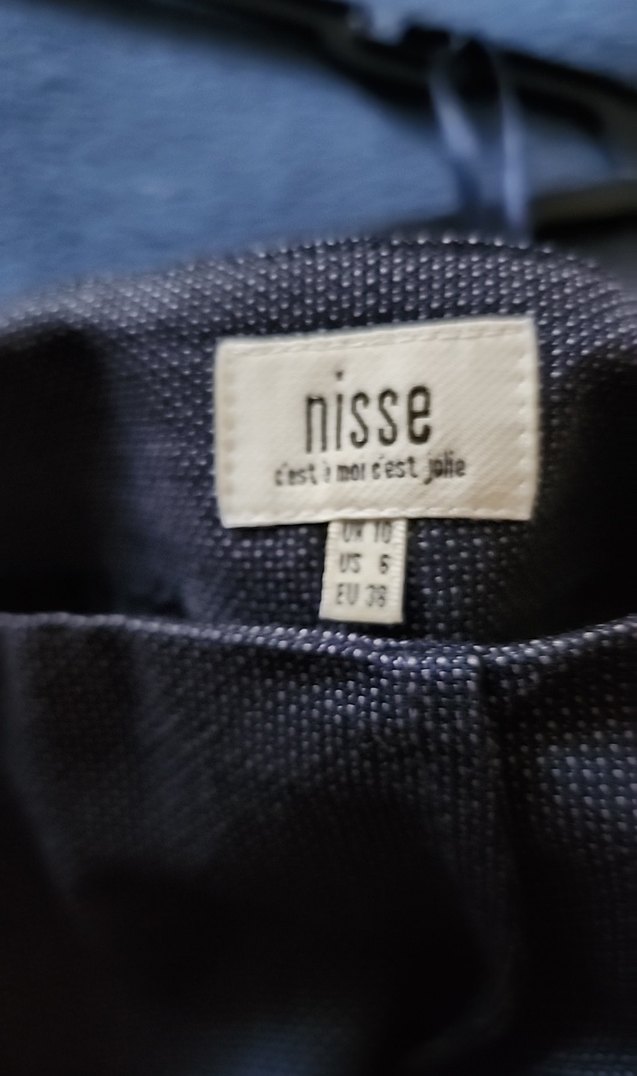 mavi çan Midi Etek - Görsel 3